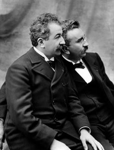 Auguste et Louis Lumière, 1895